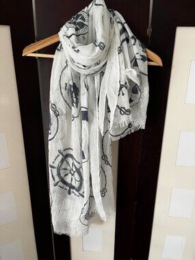 Simonetta Cotton Gauze Lightweight Scarf